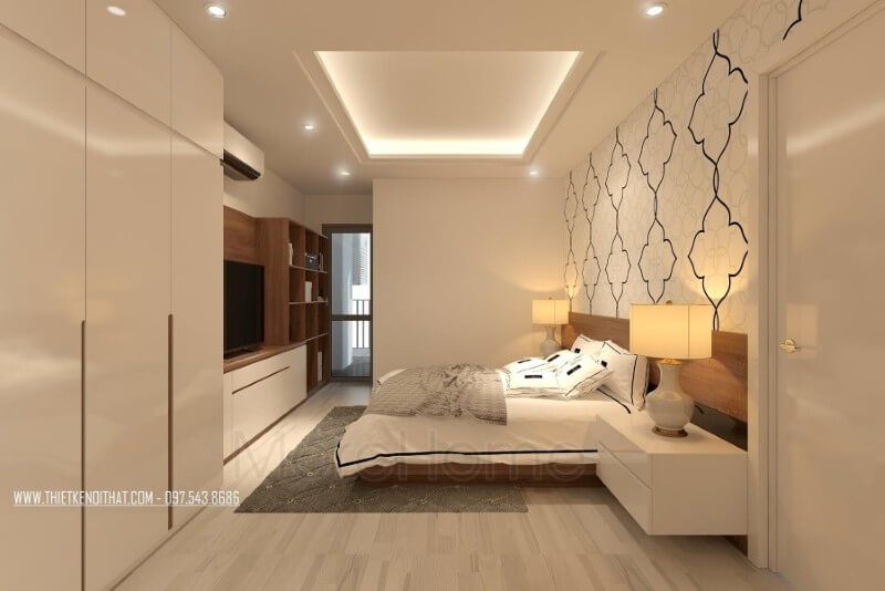 Việc trang trí nội thất phòng ngủ của chung cư theo phong cách hiện đại là rất quan trọng.