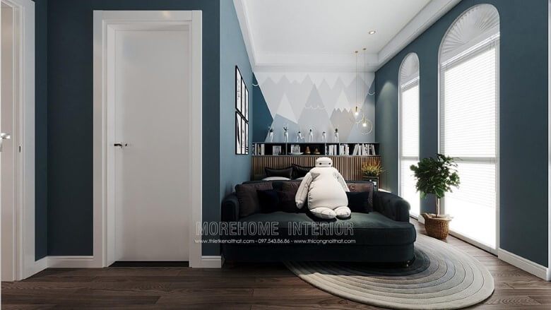Chọn một mẫu sofa phù hợp với không gian sống nhỏ của bạn và bé.
